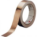 3M 1181-1 Smooth EMI/RFI Shielding Copper Tape, 1
