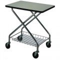 Wesco 272233 Foldaway Table Top Cart, 200 lb Capacity, 28