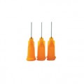 EFD 7018314 Precision Stainless Steel Dispensing Tip, 23 Gauge, Orange, 50/Box 