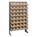 Quantum Storage Systems QPRS-102 Single Sided Unit, 40 Ivory Bins 