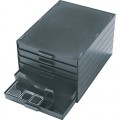Transforming Technologies SM0810 ESD-Safe Storage Cabinet with 6 Tray Drawers 