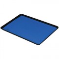 Trustat 16315 Extruded Homogenous Vinyl Table Mat, Blue, 16