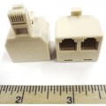 Pan Pacific DC-101J-666 6-Wire Modular Duplex Cable Coupler 