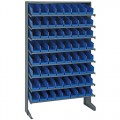 Quantum Storage Systems QPRS-101 Single Sided Unit, 64 Blue Bins 