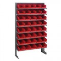 Quantum Storage Systems QPRS-102 Single Sided Unit, 40 Red Bins 