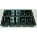 Conductive Containers Inc. 1230-10 Kitting Tray with 10 Cavities 