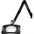 O.C. White 82400-4-B Rectangular LED Illuminated Magnifier, Black 