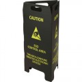 Protektive Pak 39170 Three Sided ESD Area Caution Sign, 24