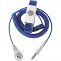 Desco 09198 MAGSNAP® Adjustable Metal Wrist Strap with 6 ft. Cord 