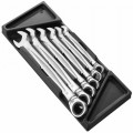 Facom MOD.467XL RATCHET WRCH 6-PC SET METRIC FACOM 