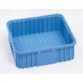 Metro TB92080BAS Static Dissipative Tote Box, Blue, OD 16-1/2