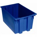 Quantum Storage Systems SNT240 Stack and Nest Tote, Blue, 23-1/2