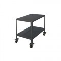 Durham MFG MTM246030-2K295 Mobile 2 Shelf Work Bench Cart, 24