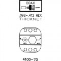 Sargent 4100-70 RG-8 Plenum (Thicknet) Die Set,.092, .412
