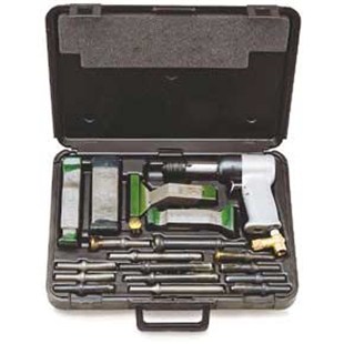 Rivet Gun Kit w/ 4x rivet Gun  Bucking Bar Rivet Sets and Tool Pouch BRAND NEW 