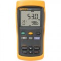 Fluke 53-2B CERT Single Input Thermometer with USB Data Logging and Certificate of Calibration 