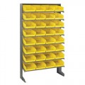 Quantum Storage Systems QPRS-107Y YELLOW SINGLE SIDED PICK RACK QUANTUM 