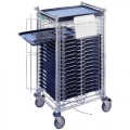 Metro CBNTC30MSOL2 Front-Load Cart w/SmartTrays & Economy Tray Inlays, Cart size 22