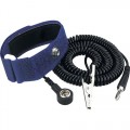 Botron BDRS12250 Hook & Loop Adjustable Wrist Strap with 12 ft. Cord, 1/4