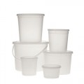 89009-672 HDPE Multipurpose Containers with Lids, 85 oz. Capacity, 50/Case 