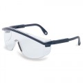 S129C SAFETY GLASSES BLUE FRAME CLEAR LENS 