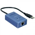 1210320 TRENDnet USB 2.0 to 10/100Mbps Fast Ethernet Adapter 