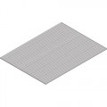 IAC Industries 1055011 V-Rib Mat for Workmaster Cabinet Drawers 