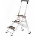 10310B Safety Stepladder with Bar and Tray, 3-Step  