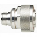 3007 Silver Plated Brass N Type Female Connector with Teflon Insulation  