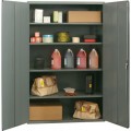 Durham MFG 3502-95 Heavy Duty Storage Cabinet 14 Gauge Steel with 3 Shelves, 48