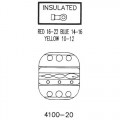 Sargent 4100-20 Insulated Terminal Die Set (10-22AWG) Single Crimp 
