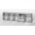Quantum Storage Systems QTB305G Five Tip Out Bins, OD 5-1/4