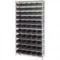 Quantum Storage Systems WR12-106CO 12-Shelf Stationary Unit with 55 Conductive Bins, 24