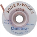 Chemtronics 50-4-25 SODER-WICK® Rosin Desoldering Braid, .110