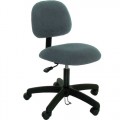 Industrial Seating 52-DF ESD-Safe Chair, Grey Fabric, Adjustable Height 17