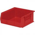 Akro-Mils 30-235 Red Parts Bin, OD 10-7/8