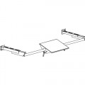 Production Basics 8668 Adjustable Footrest Plate 