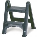 Rubbermaid 4209-03 DARK GRAY FOLD STEP STOOL  RUBBERMAID 