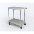 Metro MY1627-24G myCart™ 2 Shelf Utility Cart, 16