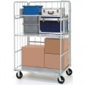 Nexel NTF1200 Nest-Away Folding Storage Cart, 43