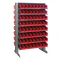Quantum Storage Systems QPRD-101 Double Sided Unit, 128 Red Bins 