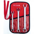 Stanley-Proto J3760T Flare Nut Wrench Set, 3 pc., 3/8