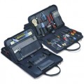 Jensen Tools JTK-4400L Basic Telecom Installation Kit in Double Gray Ballistic Case