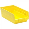Quantum Storage Systems QSB102Y YELLOW SHELF BIN ECONO 11-5/8x6-5/8x4