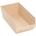 Quantum Storage Systems QSB102I IVORY ECONO SHLF BIN 11-5/8x6-5/8x4