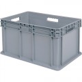 Akro-Mils 37-288 Straight Wall Container (Solid Base/Solid Sides), O.D. 15-3/4