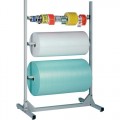 IAC Industries QS-00230-8302 Packaging Roll Storage Floor Stand with 3-Spindles, Size: 50