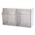 Quantum Storage Systems QTB302W Two Tip Out Bins, OD 11-3/4