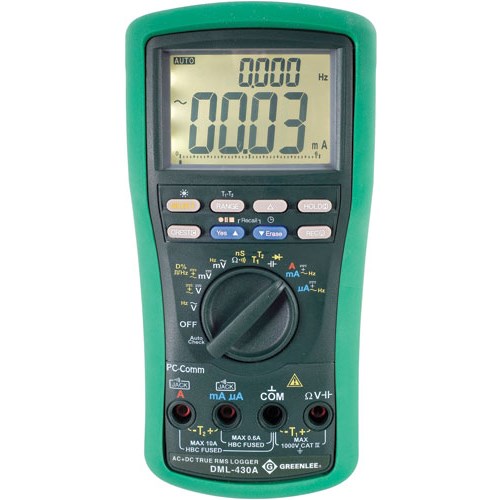 Greenlee DML430A Datalogging True RMS Digital Multimeter with
