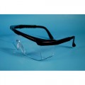 SAP0140-BL Black Frame, Safety Glasses 
